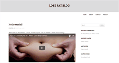 Desktop Screenshot of lose-fat.net