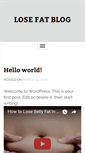 Mobile Screenshot of lose-fat.net