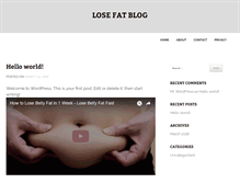 Tablet Screenshot of lose-fat.net